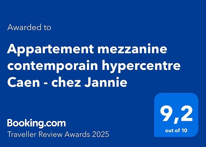 Appartement Mezzanine Contemporain Hypercentre Caen - Chez Jannie